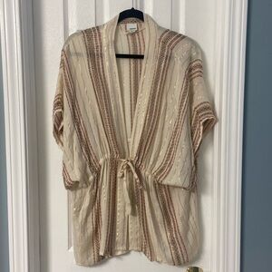 Women’s Sonoma lightweight kimono cardigan. One size.